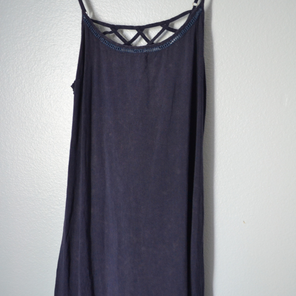 Dark Blue Tank Dress